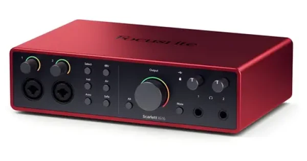Focusrite Scarlett 16/16 4th Gen červeno-čierna / Audio rozhranie / 2x XLR combo / MIDI I/O / 24bit/192kHz / USB-C (MOSC0035)