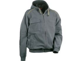 Bunda fleecová Cofra POTSDAM Farba: Antracitová, Veľkosť: 2XL (V130_0_04_XXL)