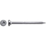 Fischer 551193 skrutky do drevotriesky 5 mm 45 mm vnútorná korunka šesťhranná, vnútorná hviezdica, TX, Torx, T profil ocel glavanizované zinkom 500 ks; 551193