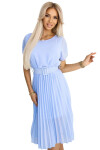 Dámske šaty 465-4 MIA - Numoco basic světle modrá Univerzální