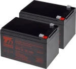 T6 Power RBC6 / Batéria pre UPS / 2x 12V 12Ah / pre APC SMART-UPS/Back-UPS (T6APC0017)