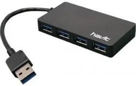 Havit USB 3.0 HV-H103 čierna / USB Port / 4X USB-A (H103-7422)