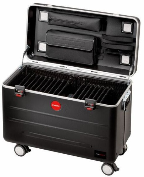 PARAT PARAT PARAPROJECT Case TC16 TwinCharge USB-A/USB-C f. 16 Tablets 32,77cm 12,9Zoll iOS/And/Win CO/PD/QC ohne Kabel schwarz
