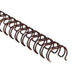 COPIERLAND Drôtené chrbty 2:1 - 19mm - bronzové - 60ks (CL19-23-bronzove)