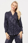 DÁMSKE PYŽAMO LNS 911 B24 2XL-3XL tmavě modrá 3xl