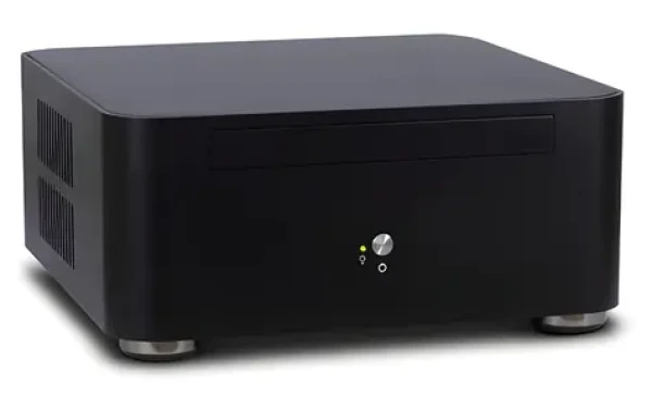 Inter-tech A80S čierna / Skriňa / Mini ITX / hliníková / zdroj 60 W / 2x USB 3.0 (88881303)