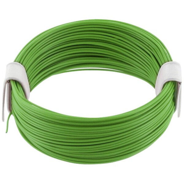 Econ connect KL004GN10 opletenie / lanko, 1 x 0.04 mm², zelená, 10 m; KL004GN10