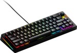 Glorious GMMK 3 HE 65 % Custom Gaming-Tastatur - Pre-Built, ANSI (US), Fox HE Switches, Čierny