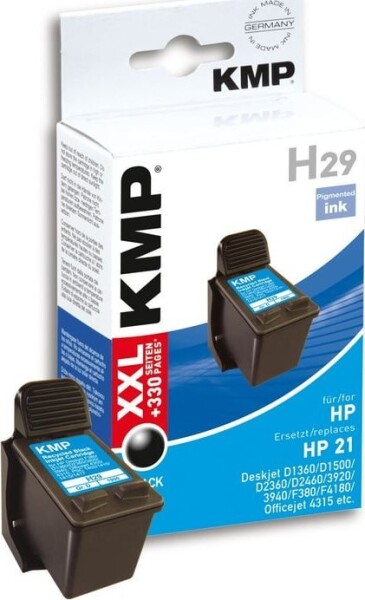 KMP KMP H29 ink cartridge black compatible with HP C 9351 AE - 1900,4211