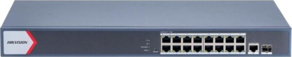 Hikvision 18 prievadų, 16 PoE prievadų komutatorius Hikvision DS-3E1518P-EI/M
