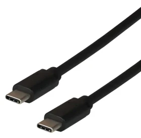EFB čierna / Kábel / USB-C - USB-C / USB 2.0 / 0,5 m / 3 A (EBUSBC-USB20CK.0,5)
