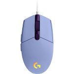 Logitech G102 Lightsync fialová / drôtová herná myš / 8000 DPI / 6 tlačidiel / RGB Lightsync / dopredaj (910-005854)