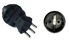 MicroConnect Power Adapter Schuko - Swiss čierna / Švajčiarska koncovka (PEAEUSWISS)