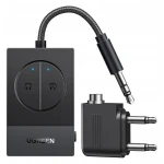 Ugreen BT305 čierna / FM vysielač / Bluetooth 5.4 (6941876267064)
