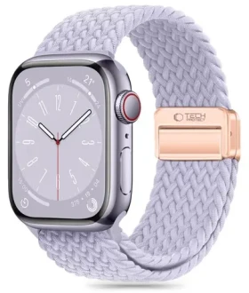 Tech-Protect Nylonmag pre Apple Watch 38/40/41 mm fialová / Remienok pre Apple Watch / Nylon, magnetické zapínanie