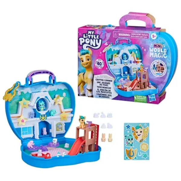 Hasbro My Little Pony hracia sada v kufríku Magic Critter Corner