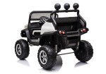 Mamido Detské elektrické autíčko Mercedes-Benz Unimog S 4x4 biele