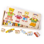 Bigjigs Toys puzzle Medvedia rodinka