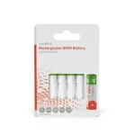 Nedis Dobíjacia Ni-MH batéria AA 4 ks / 1.2 V DC / 2600 mAh (BANM26HR64B)