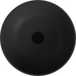 POLYSAN - BANERA ROUND umývadlo na dosku, liaty mramor, priemer 39cm, antracit mat 14337.51