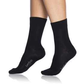 Dámské bambusové ponožky BAMBUS model 15437064 COMFORT SOCKS černá Bellinda Velikost: