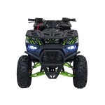 Mamido Detská benzínová štvorkolka RamiGO DISCOVERER 125CC čierno-zelená