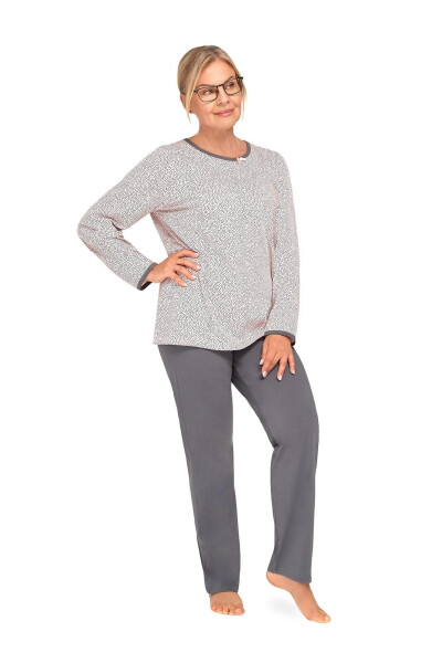 Pyžamo Martel 269 Aneta III dĺžka/r M-3XL světle růžová L