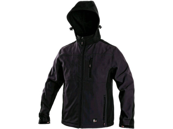 CXS FRANCISCO Pánska softshellová bunda 2XL 123006671096