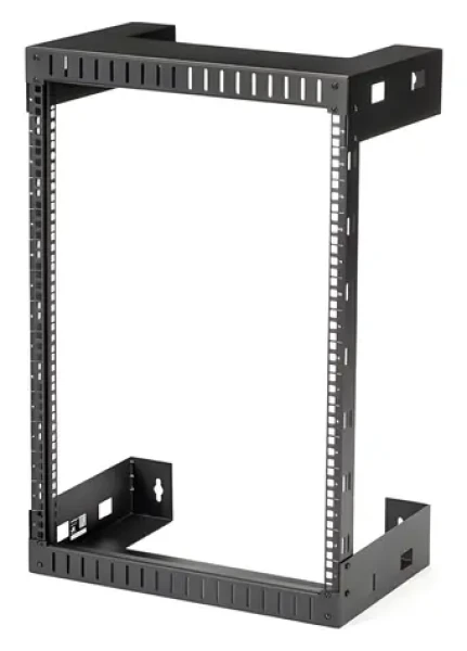 StarTech Nástenný rozvádzač 15U čierny / Rozvádzač / 19" / nosnosť 90 kg / 505×310×775 mm (RK15WALLO)