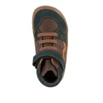 Chlapčenské celoročné členkové barefoot topánky TEX GO BROWN+ Froddo G3110265-17 - 34