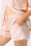 DÁMSKE PYŽAMO LNS 753 A25 oranžová XL