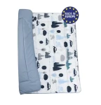 Bomimi HRACIA deka 120x120, bavlna, obojstranná autíčka, modrá (BO2302BLU001)