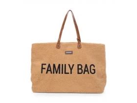 Childhome Family Bag Teddy Beige / Cestovná taška / 55 x 40 x 18 cm (CWFBT)
