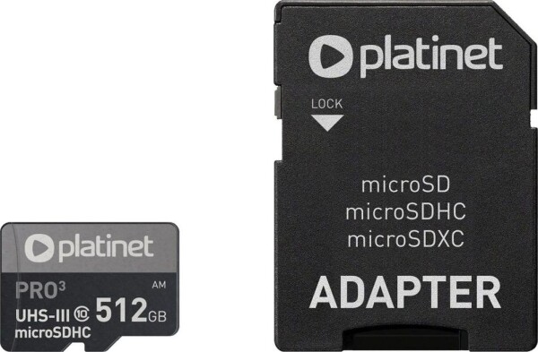 Prokovinet Pro MicroSDXC 512 GB Class 10 UHS-III/U3 A2 (PMMSDX512UIII)