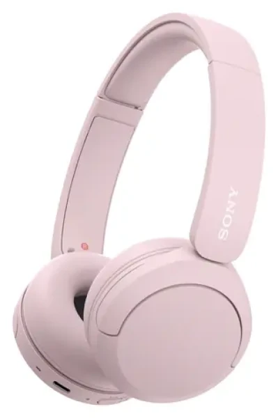 Sony WH-CH520 ružová / Bezdrôtové slúchadlá s mikrofónom / Bluetooth 5.2 (WHCH520P.CE7)