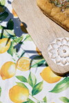 Chic Antique Bavlnený obrus Aix Lemons 140 × 240 cm