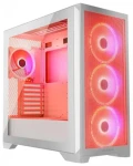 Modecom Volcano Expanse S Apex ARGB biela / ATX / 1x USB-C 3.2 / 2x USB 3.2 / 4X 140mm / bez zdroja / priehľadná bočnica (AT-EXPANSE-SG-20-000000-0002)