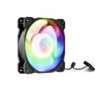 1stCool Statický RGB ventilátor 12cm / Ventilátor / 120mm / RGB / 3 +4 pin (F12-RGB-ST)