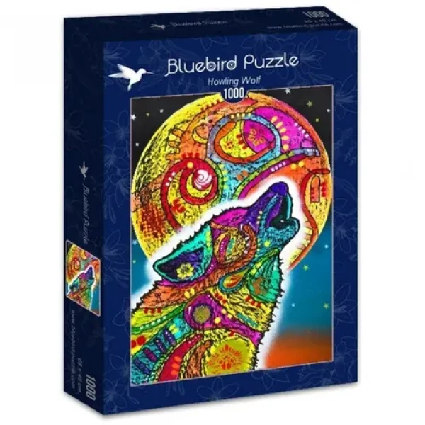 BlueBird Puzzle Vyjúci vlk