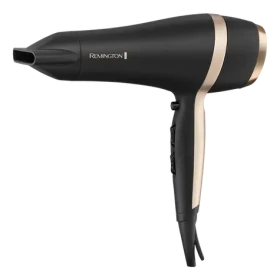 Remington D6940GP Salon Smooth čierna / Fén na vlasy / 2100 W / 3 teploty / 2 rýchlosti / keramická ionizácia (D6940GP)