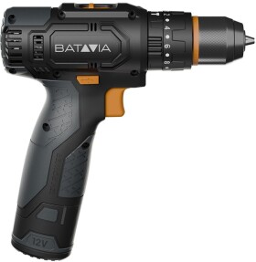 BATAVIA Batavia 12V combi drill 2.0 set (1 x battery 2Ah / 1 x USB charging cable)