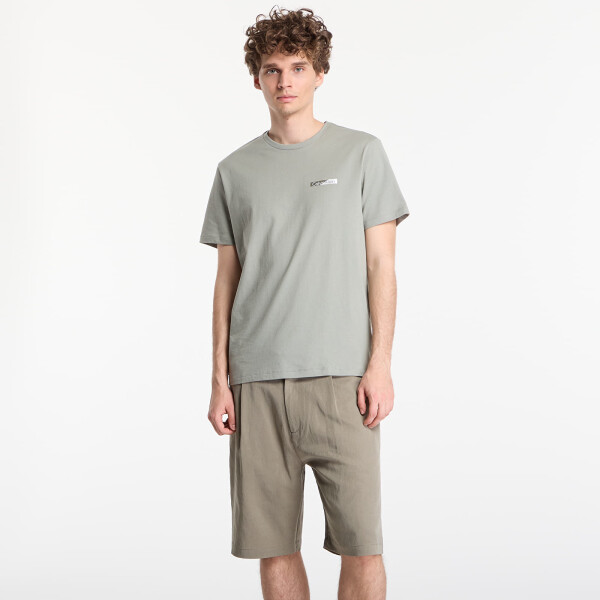 Tričko Calvin Klein Ss 30S Eu Spw Split Standard Graphic Tee Shadow M