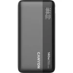 Canyon PB240 tmavo šedá / Powerbanka / 25000 mAh / PD 140W / USB-C / 3x výstup (CNS-CPB240)