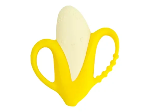 Infantino Hryzátko silikónové Banán / od narodenia (316745INF)