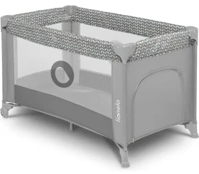Lionelo Postieľka cestovná Stefi Grey Concrete Multicolor (LLOZSTEFGYCCEMCXXXXXX)