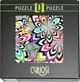 CURIOSI Štvorcové puzzle Q Shake: Vzor IV