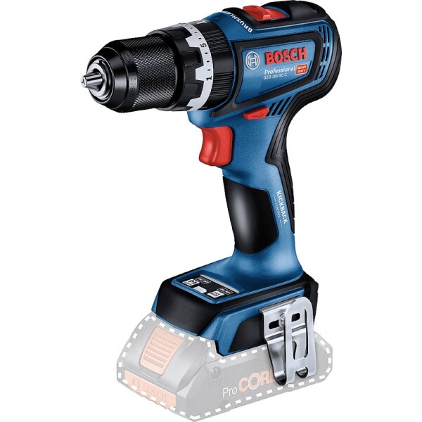 Bosch Professional GSB 18V-90 C -aku príklepová vŕtačka bez kefiek, bez akumulátoru; 06019K6100