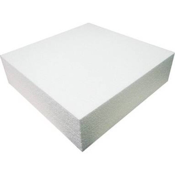 Polystyrénová maketa na tortu štvorcová 25x25x7,5 - Decora - Decora