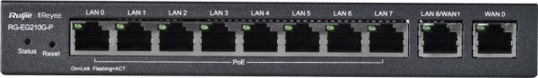 RUIJIE NET ROUTER 1000M 10PORT 1SFP+/RG-EG210G-P RUIJIE