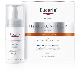 EUCERIN Hyaluron-filler vitamín C booster 3 x 8 ml